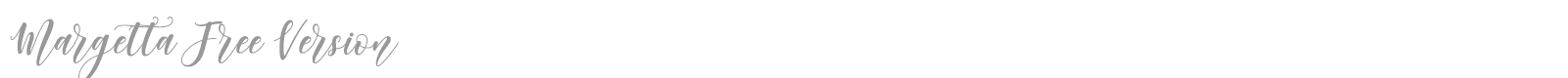 Margetta font preview